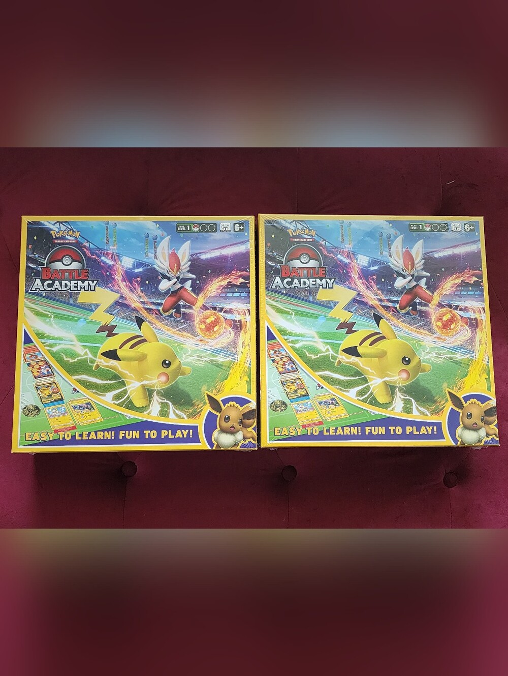 2 Pokemon Battle Academy Board Games